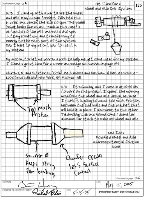 engineering notebook example