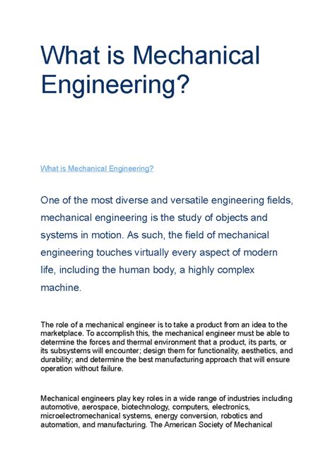 Engineering Years Of Study