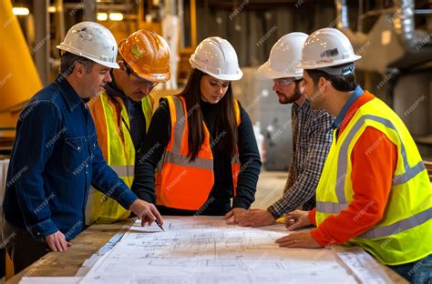 Engineers Collaborating on a Project