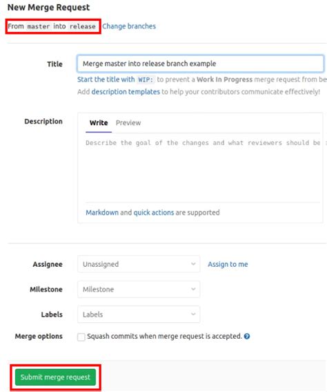 Engitlab Merge Request Template