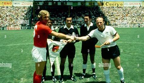 World Cup Quarter-Final, 1970 Leon, Mexico. England 2 v West Germany 3