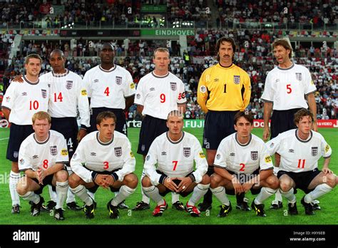 england football team 2000