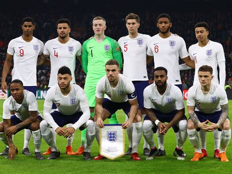 england football team men