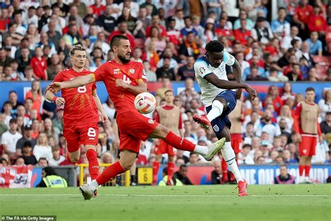 england north macedonia football match