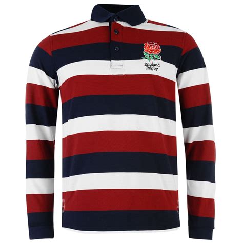 england rugby long sleeve polo