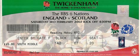 england rugby tickets membership