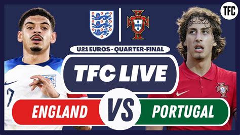 england u21 vs portugal on tv