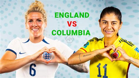 england v columbia ladies