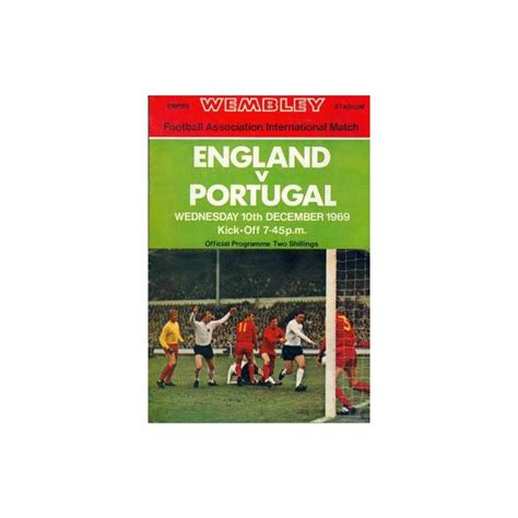 england v portugal 1969