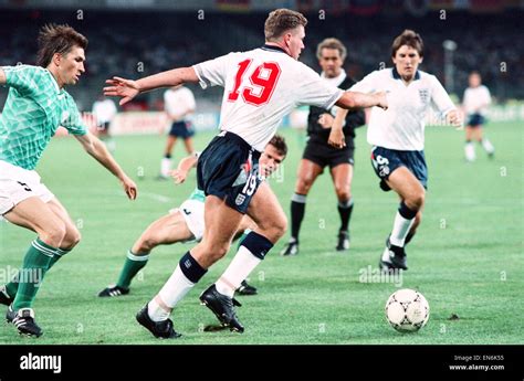 england v west germany 1990 teams