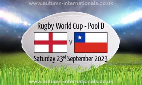 england vs chile rugby date