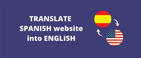 english and spanish translation site