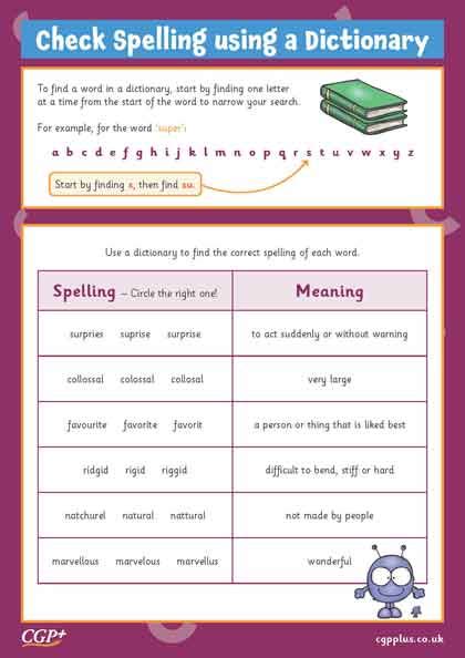 English Dictionary Spelling Check