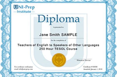 english diploma course online