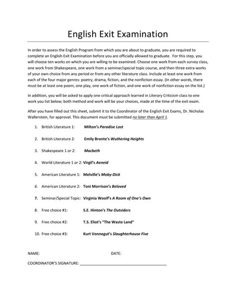 english exit exam examples pdf