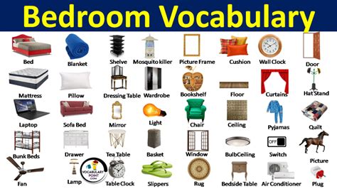 English For Bedroom