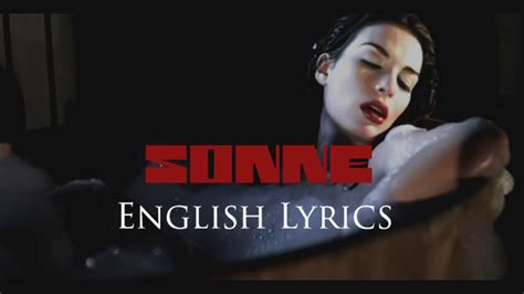 english lyrics to rammstein songs