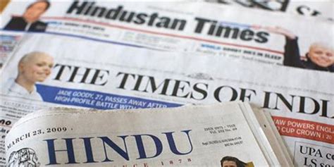 english newspapers in india
