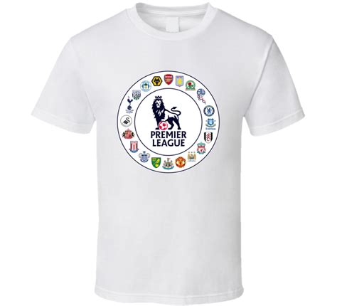 english premier league t shirts