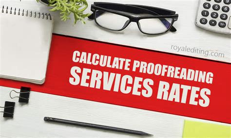 english proofreading service rates