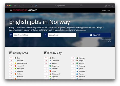 english speaking jobs norway