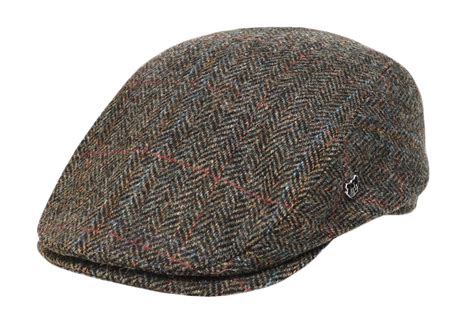 english tweed driving cap