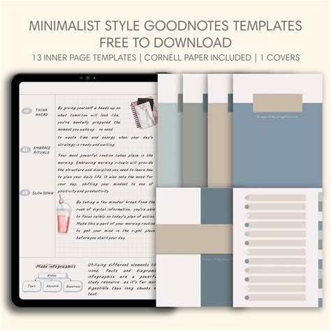 Engoodnotes Notebook Templates Free