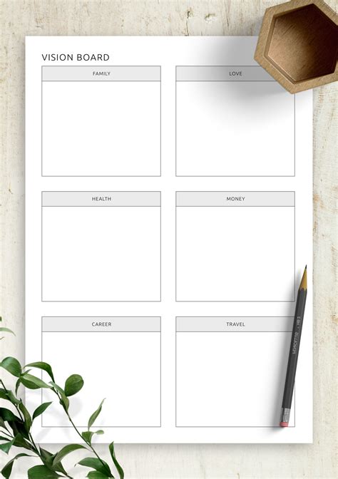 Engoodnotes Vision Board Template