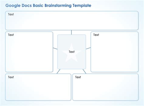 Engoogle Docs Brainstorming Template