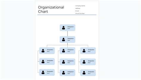 Engoogle Docs Org Chart Template