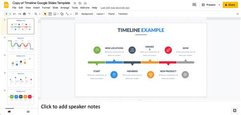 Engoogle Docs Template Timeline