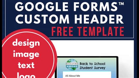 Engoogle Form Header Template