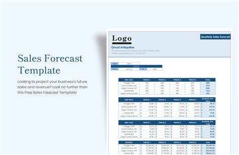 Engoogle Sheets Sales Forecast Template