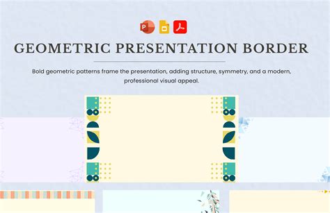 Engoogle Slides Border Template