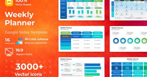Engoogle Slides Planner Template