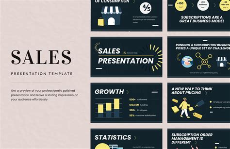 Engoogle Slides Sales Template