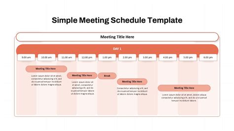 Engoogle Slides Schedule Template