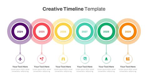 Engoogle Slides Timeline Templates