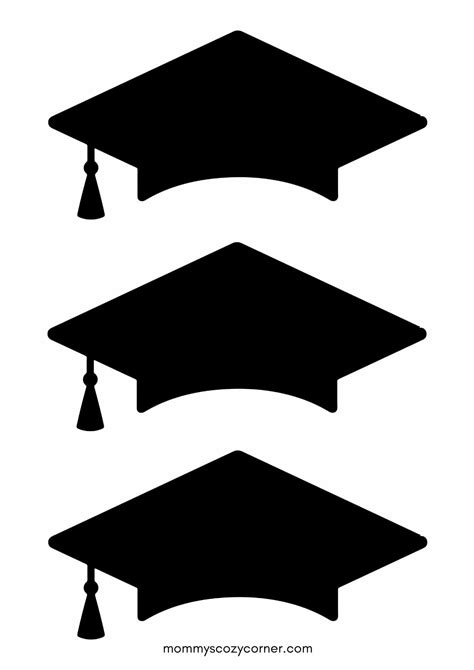Engraduation Cap Template To Print