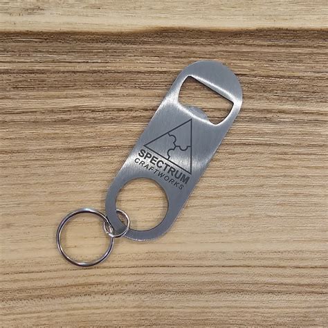Engraved Bottle Opener Keychains