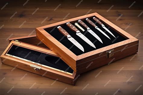 Engraved Carving Knife Set