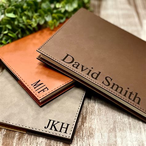 Engraved Journal For Him