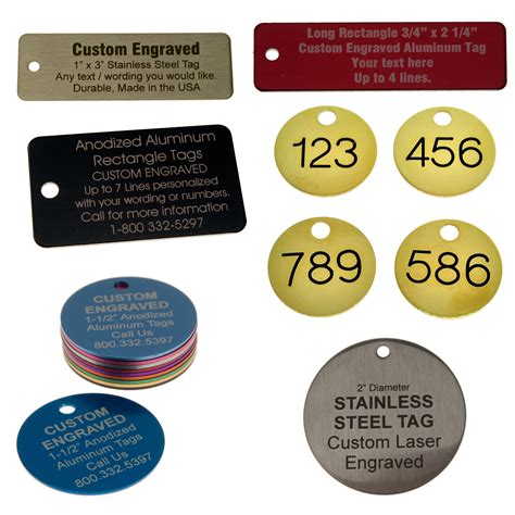 Engraved Key Tags Bulk