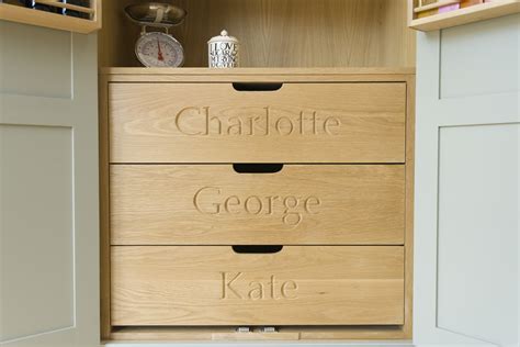 Engraved Kitchen Cabinets