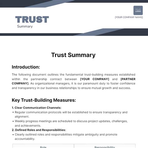 Engun Trust Template