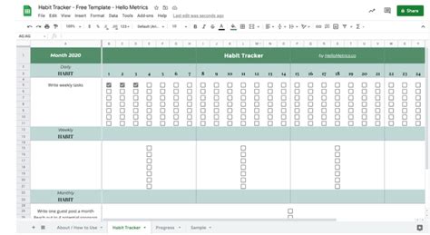 Enhabit Tracker Excel Template Free
