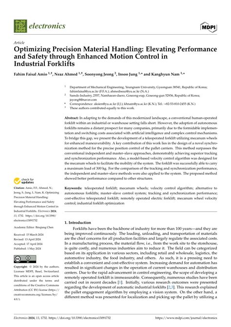 Enhanced Performance and Handling