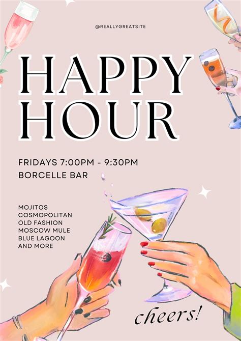 Enhappy Hour Template