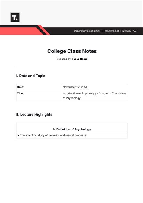 Enharvard Notes Template