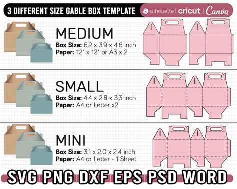 Enhexagonal Box Template